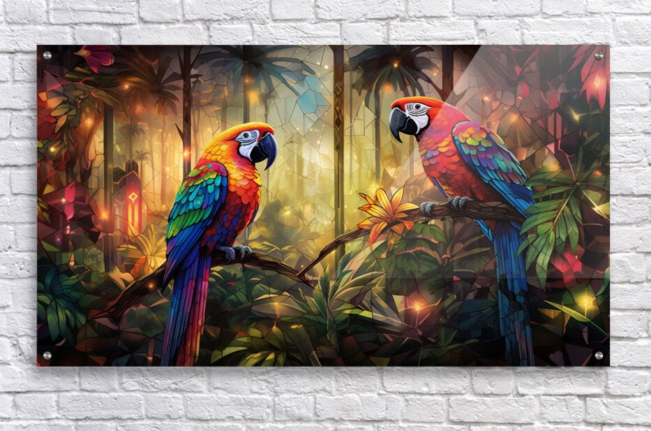 Jungle Rhapsody: Parrot Pair Symphony - Cosas y Punto