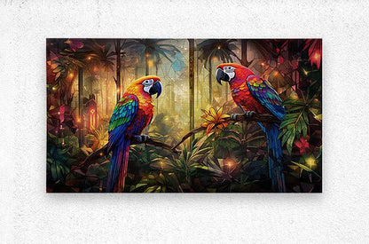 Jungle Rhapsody: Parrot Pair Symphony - Cosas y Punto