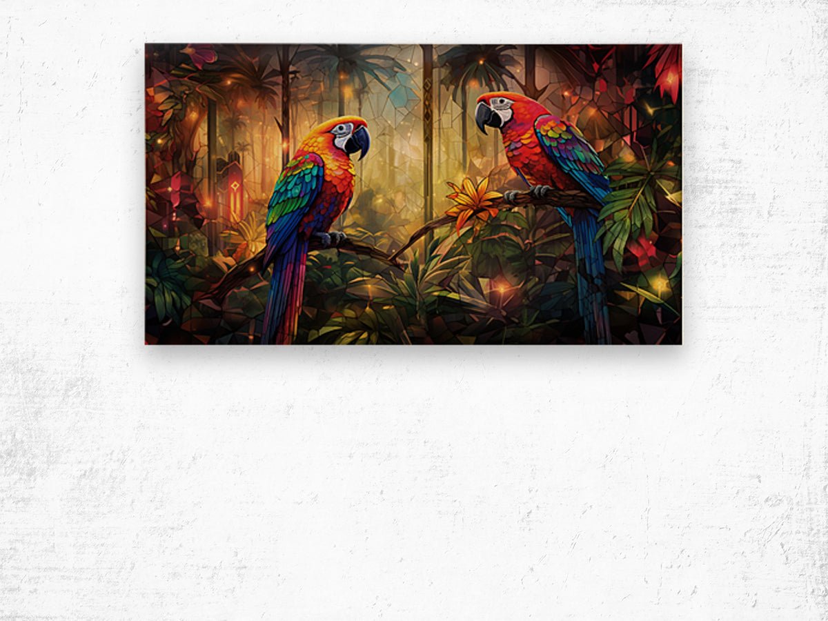 Jungle Rhapsody: Parrot Pair Symphony - Cosas y Punto