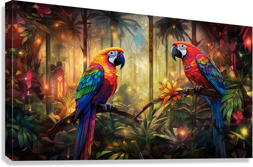 Jungle Rhapsody: Parrot Pair Symphony - Cosas y Punto