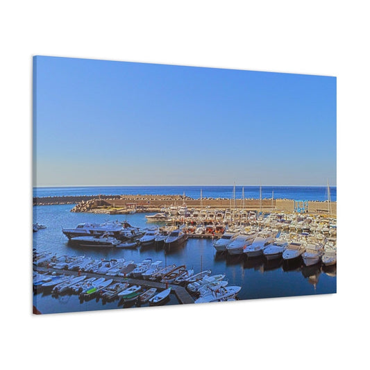Marina in Maratea Bay on Canvas - Cosas y Punto
