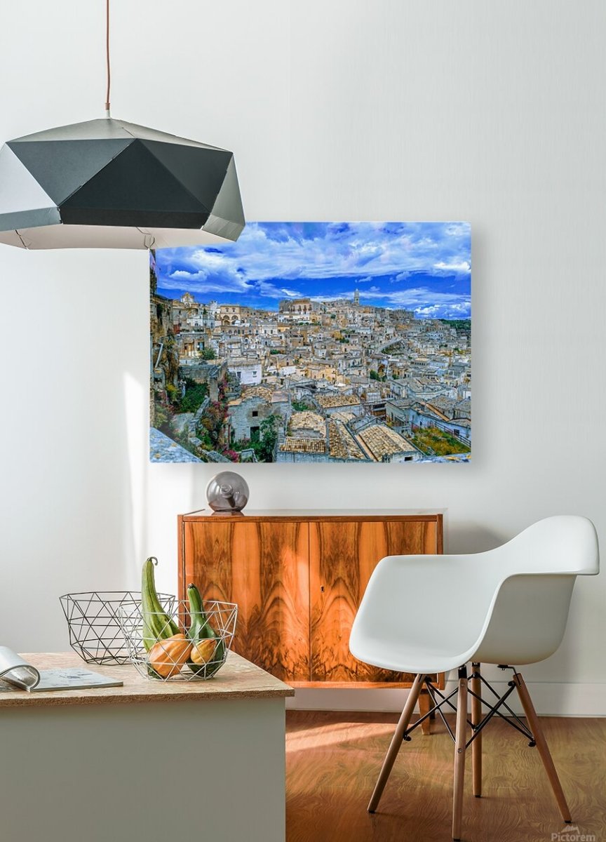 Matera's Timeless Elegance: A Captivating Fine Art Print - Cosas y Punto