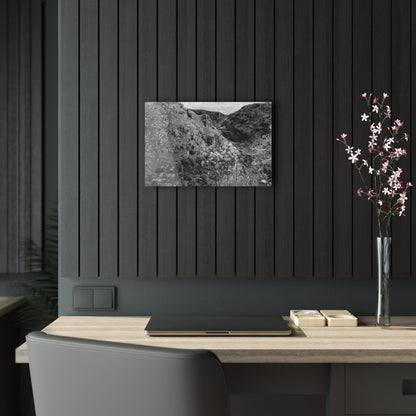 Mountains in Matera on Acrylic Glass Wall Art - Cosas y Punto