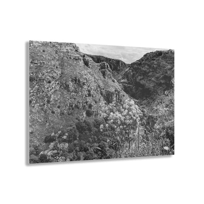 Mountains in Matera on Acrylic Glass Wall Art - Cosas y Punto