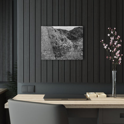 Mountains in Matera on Acrylic Glass Wall Art - Cosas y Punto