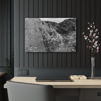 Mountains in Matera on Acrylic Glass Wall Art - Cosas y Punto