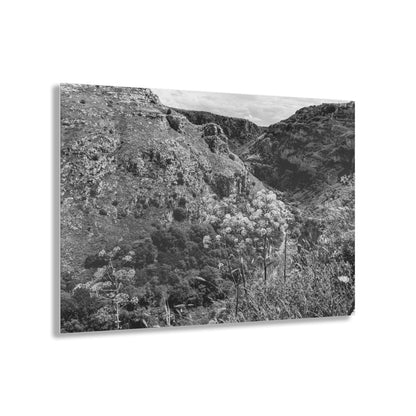 Mountains in Matera on Acrylic Glass Wall Art - Cosas y Punto