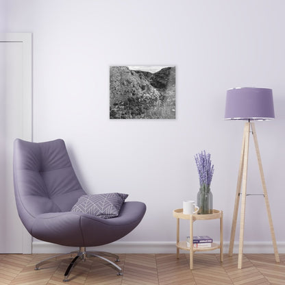 Mountains in Matera on Acrylic Glass Wall Art - Cosas y Punto