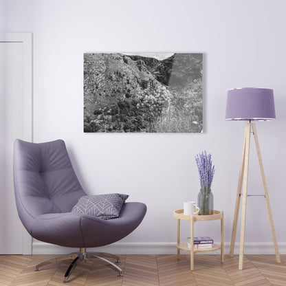 Mountains in Matera on Acrylic Glass Wall Art - Cosas y Punto