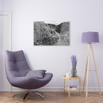 Mountains in Matera on Acrylic Glass Wall Art - Cosas y Punto