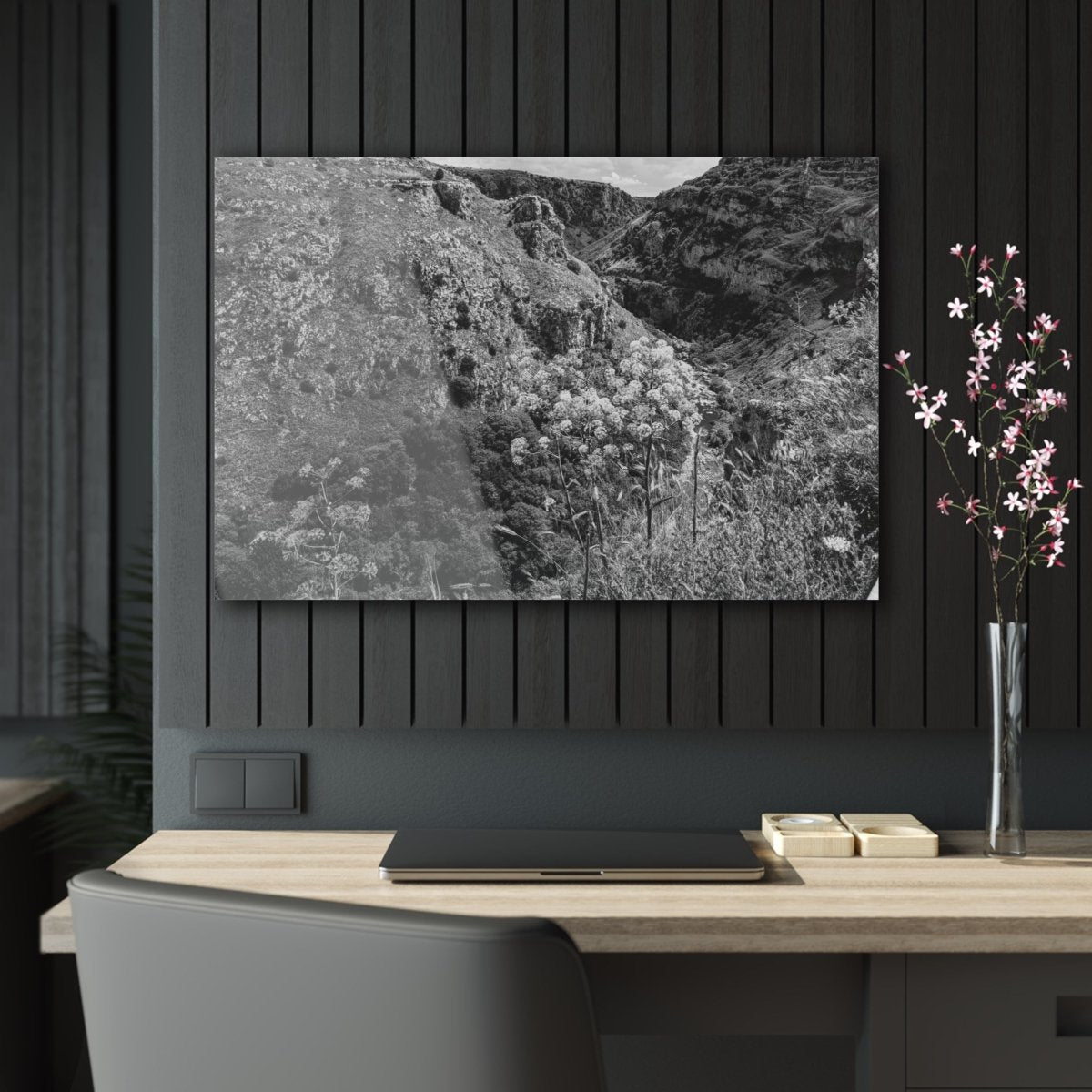 Mountains in Matera on Acrylic Glass Wall Art - Cosas y Punto