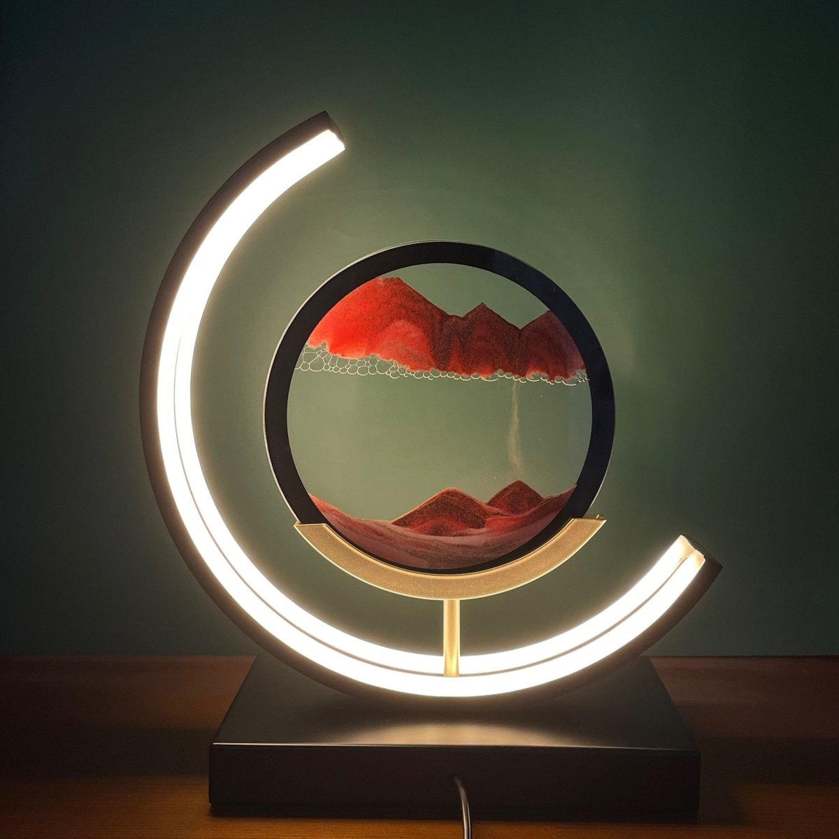 Moving Sand LED Table Lamp - Cosas y Punto