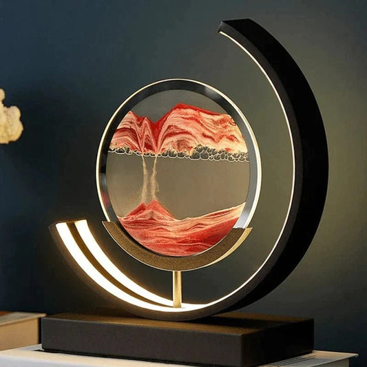 Moving Sand LED Table Lamp - Cosas y Punto