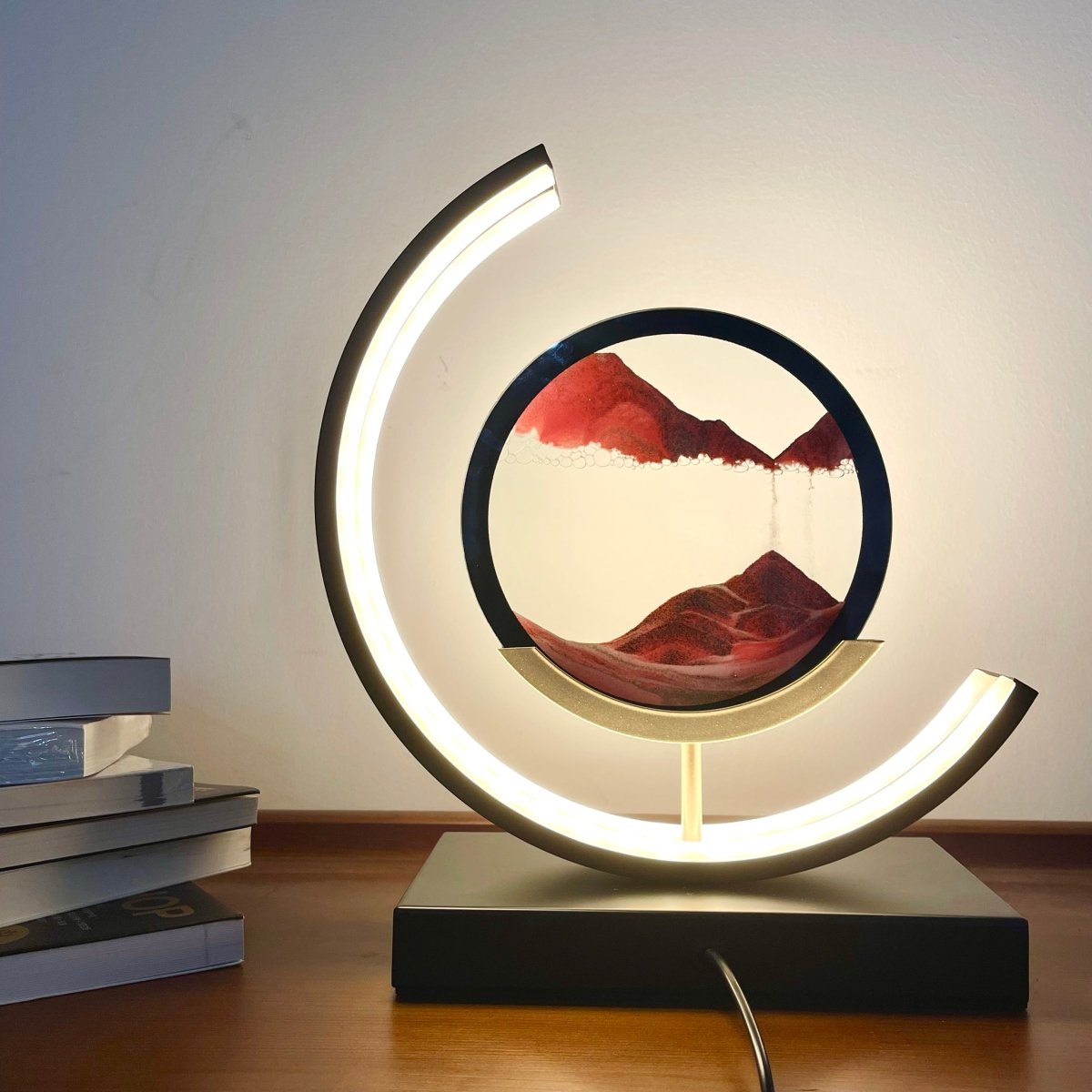 Moving Sand LED Table Lamp - Cosas y Punto