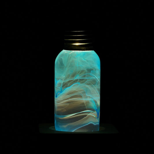 Resin LED Lightbulb - Blue - Cosas y Punto