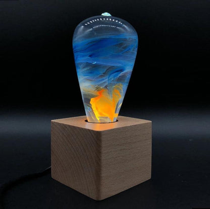 Resin LED Lightbulb - Fire - Cosas y Punto