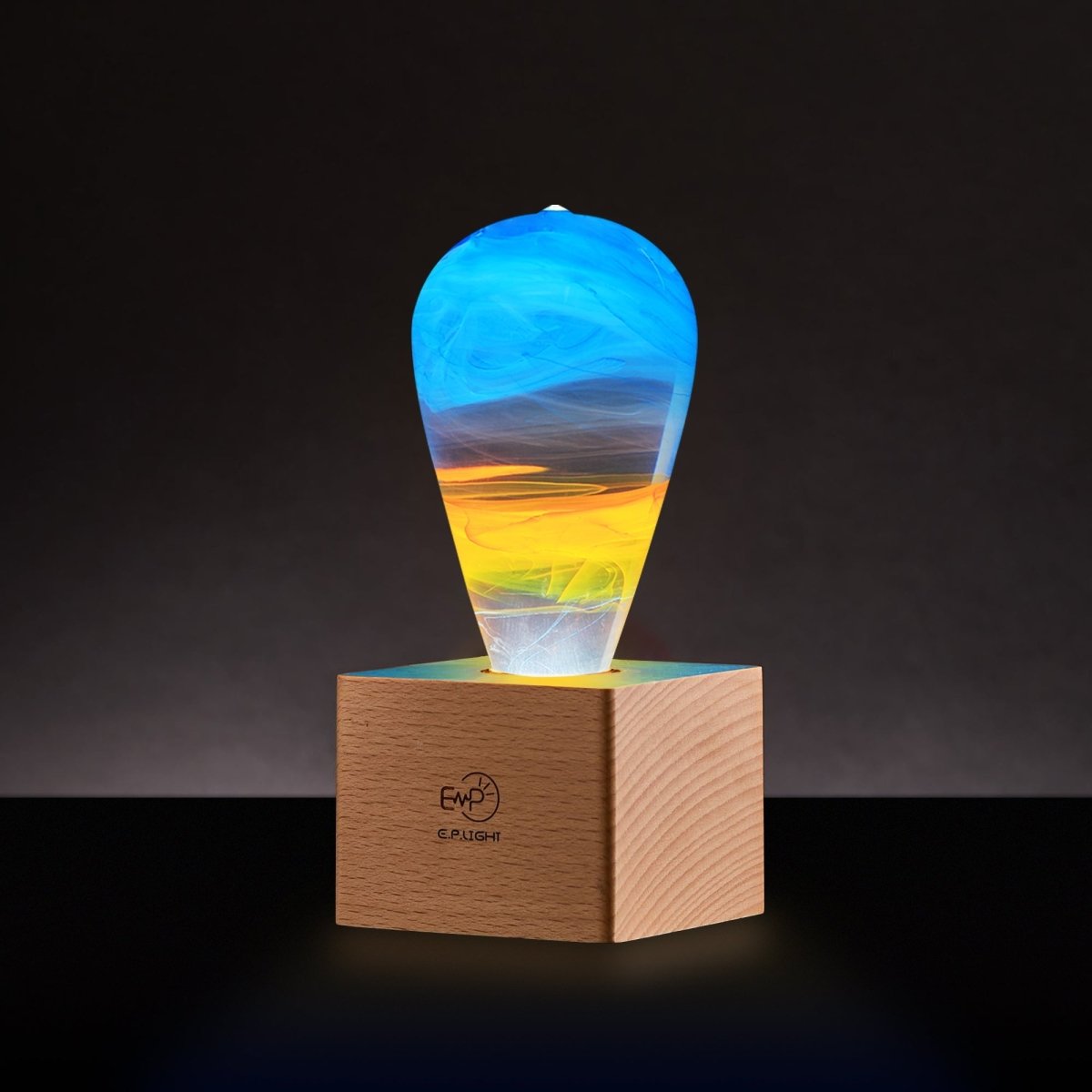 Resin LED Lightbulb - Fire - Cosas y Punto