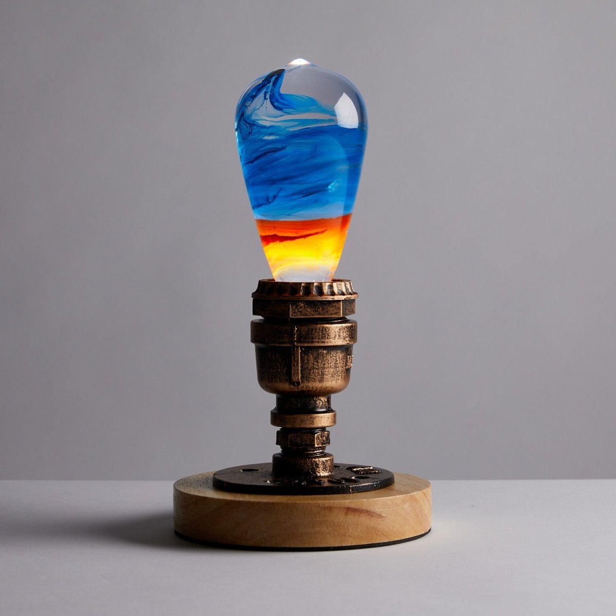 Resin LED Lightbulb - Fire - Cosas y Punto