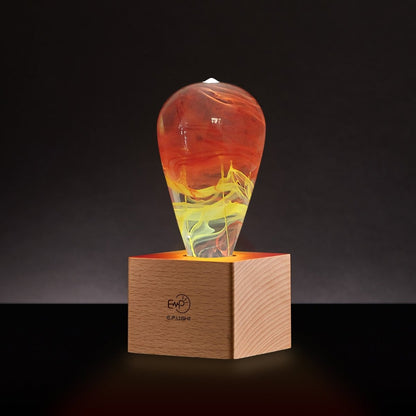 Resin LED Lightbulb - Solar Corona - Cosas y Punto