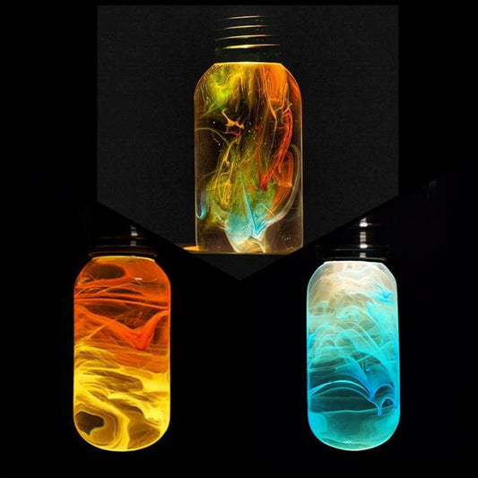 Resin LED Lightbulbs - 3-Pack LED Bulbs - Blue, Flame and Youth - Cosas y Punto