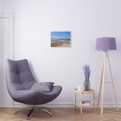 Sand Dunes in Ica Peru on Acrylic Glass Wall Art - Cosas y Punto