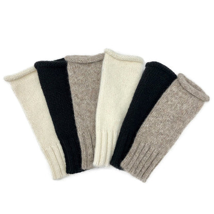 Snow Essential Knit Alpaca Gloves - Cosas y Punto