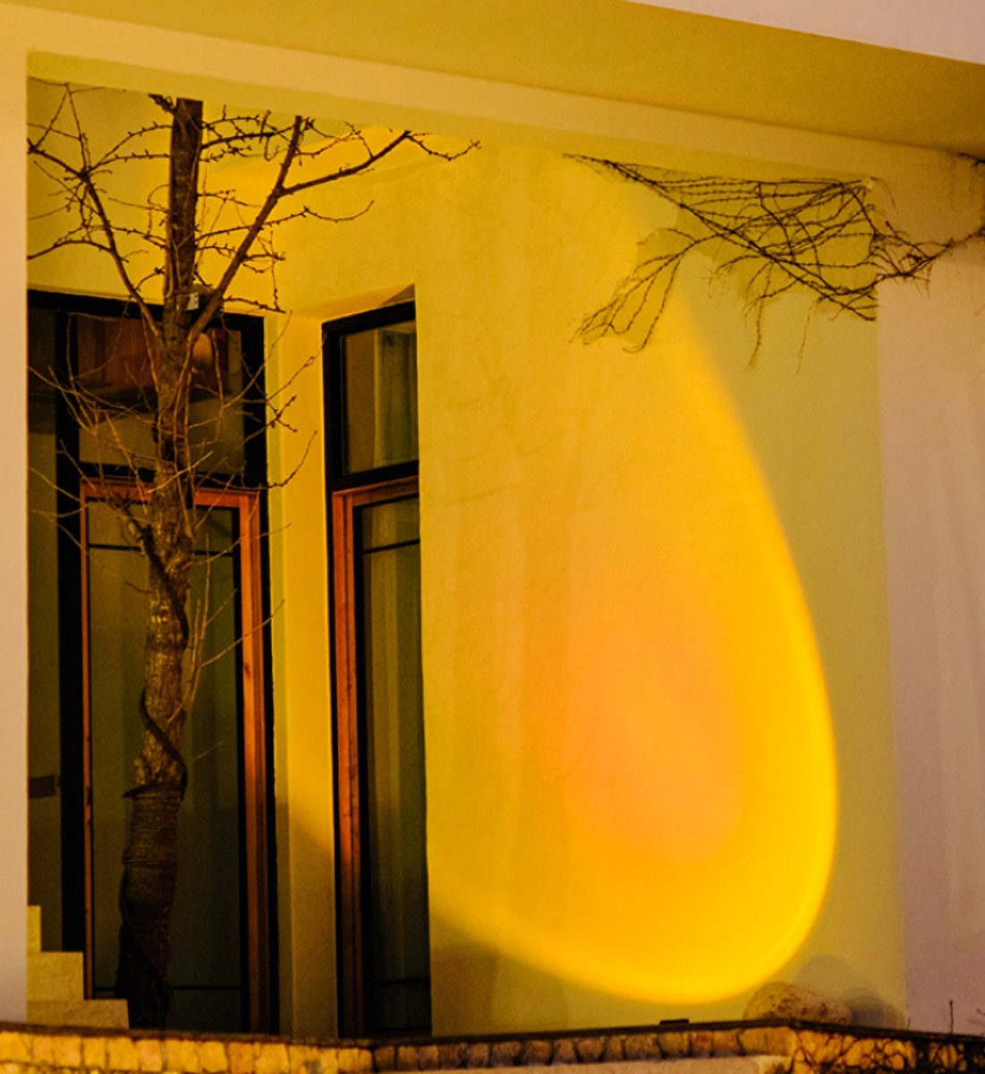 Solar Power Outdoor Sunset Projector Light - Cosas y Punto