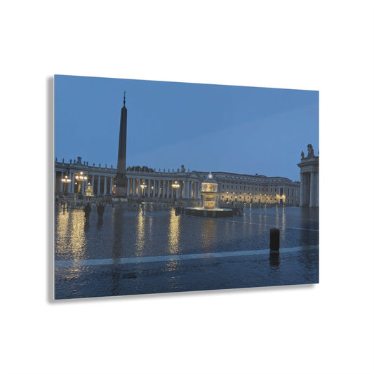 St. Peter's Square in Vatican City on Acrylic Glass Wall Art - Cosas y Punto