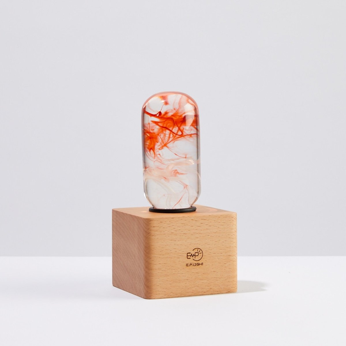 Table Lamp with Resin LED Lightbulb - Tango - Cosas y Punto