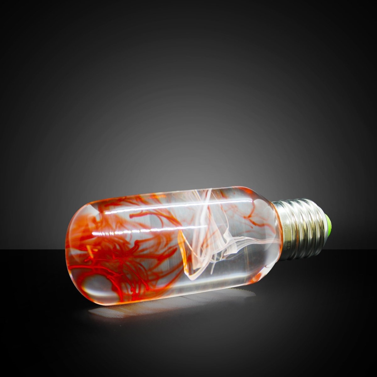 Table Lamp with Resin LED Lightbulb - Tango - Cosas y Punto