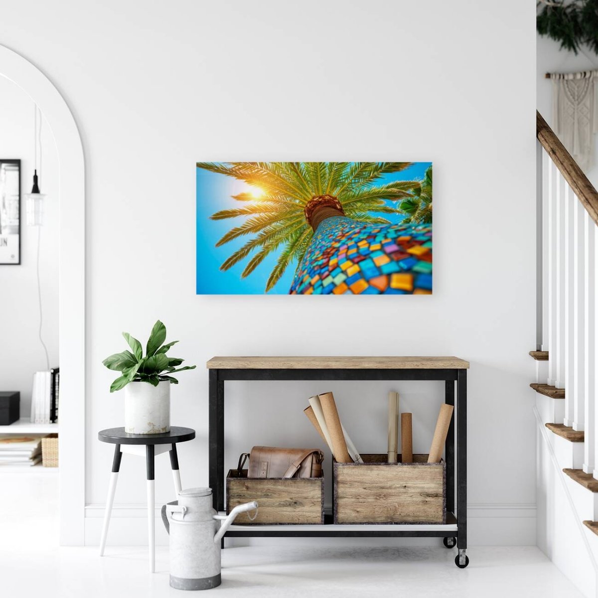 Tropical Canopy Radiance - Wall Art - Cosas y Punto