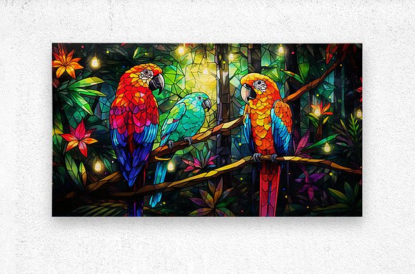 Tropical Symphony: Parrots & Fireflies - Cosas y Punto